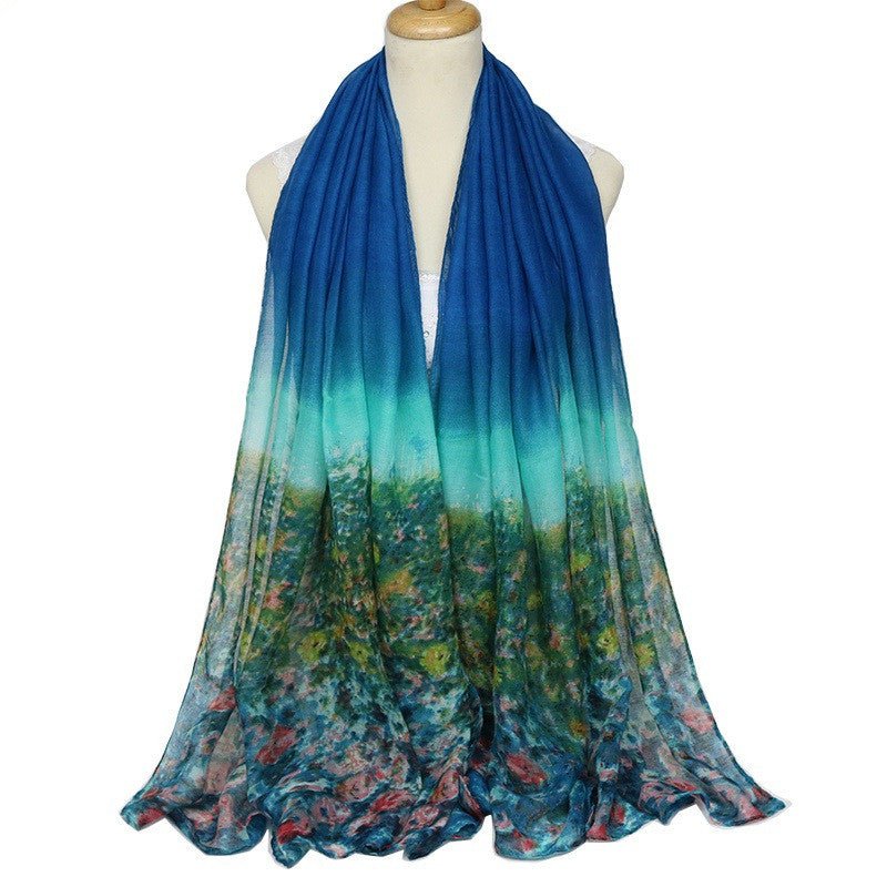 Women Chiffon Voile Scarves - Krosscanada