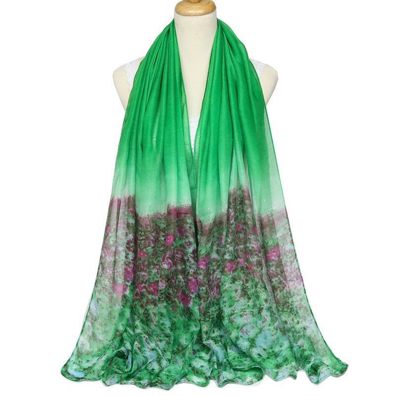 Women Chiffon Voile Scarves - Krosscanada
