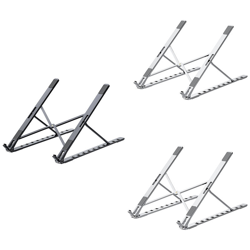 X Style Adjustable Foldable Aluminum Laptop Stand - Krosscanada