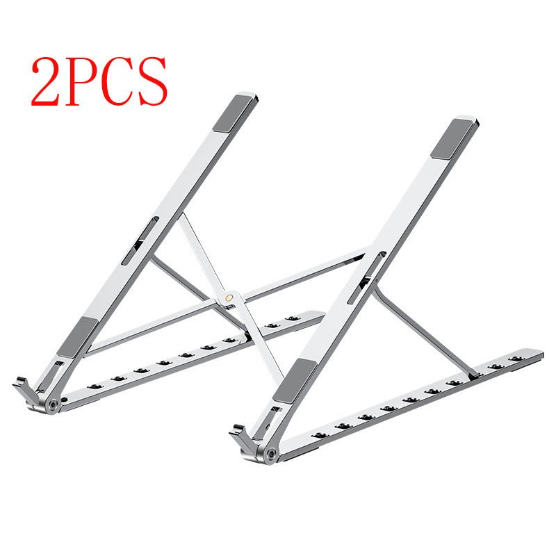X Style Adjustable Foldable Aluminum Laptop Stand - Krosscanada