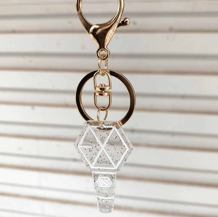 Youpop Kpop Album K GOT7 WANNA ONE SEVENTEEN TWICE Bangtan Boys Key Chain Key Ring Pendant Keyring Keychain - Krosscanada