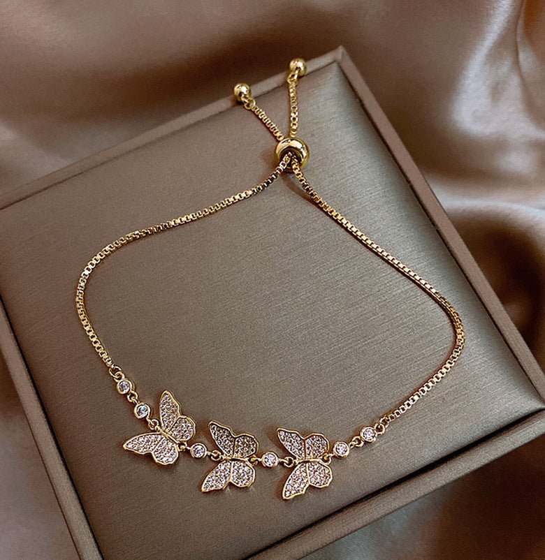 Zircon Flower Bracelet Women Zircon Flower Bracelet Women - Krosscanada