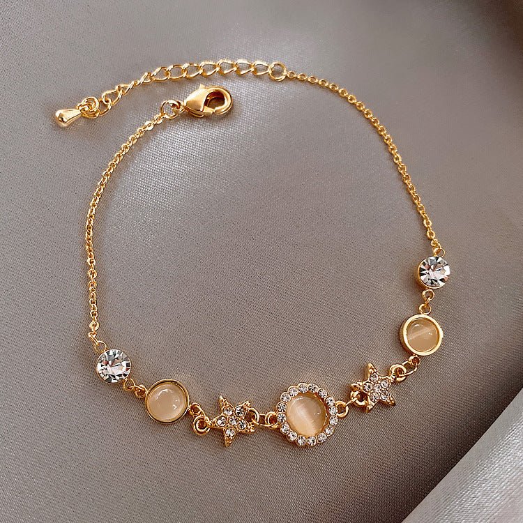 Zircon Flower Bracelet Women Zircon Flower Bracelet Women - Krosscanada