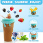 500ml Large Capacity Slushy Cup Summer Squeeze Homemade Juice Water Bottle Quick - Frozen Smoothie Sand Cup Pinch Fast Cooling Magic Ice Cream Slushy Maker Beker Kitchen Gadgets - Krosscanada
