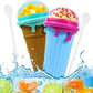 500ml Large Capacity Slushy Cup Summer Squeeze Homemade Juice Water Bottle Quick - Frozen Smoothie Sand Cup Pinch Fast Cooling Magic Ice Cream Slushy Maker Beker Kitchen Gadgets - Krosscanada