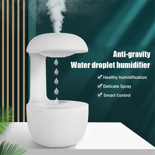 Anti - gravity Air Humidifier Mute Countercurrent Humidifier Levitating Water Drops Cool Mist Maker Fogger Relieve Fatigue - Krosscanada