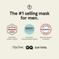 BRO MASK: Korean Face Mask for Men | 2 Pc. Hydrating Anti Aging Sheet Masks Contains Vitamin C, Vitamin E, Hyaluronic Acid, Collagen for Face Care & Acne Treatment by Jaxon Lane (4 Pack) - Krosscanada