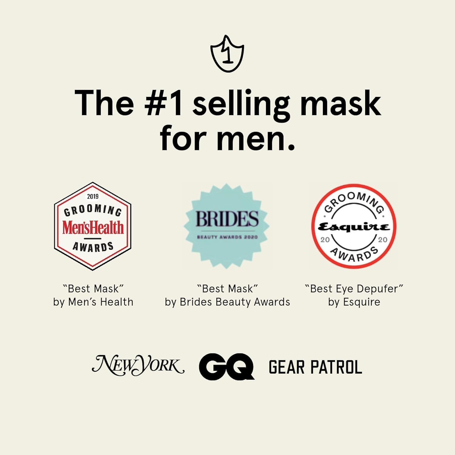 BRO MASK: Korean Face Mask for Men | 2 Pc. Hydrating Anti Aging Sheet Masks Contains Vitamin C, Vitamin E, Hyaluronic Acid, Collagen for Face Care & Acne Treatment by Jaxon Lane (4 Pack) - Krosscanada