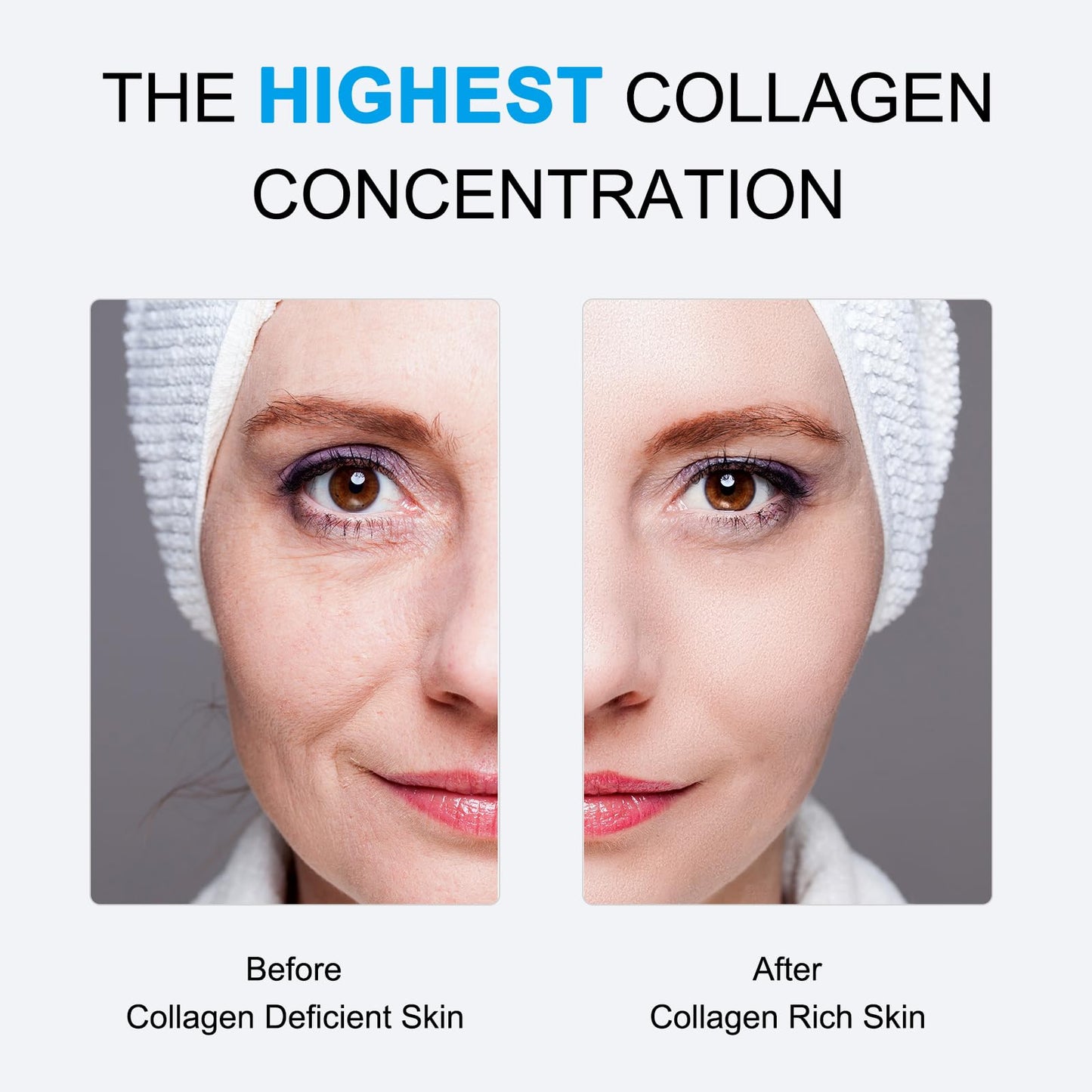 Collagen Face Mask - Hydrating Overnight Collagen Face Mask Deep Collagen Anti Wrinkle Lifting Mask - Pure Collagen Films for Improve Elasticity Firming And Moisturizing (4 pcs/1 Box) - Krosscanada