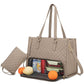Convenient Commute New Lunch Bag Women's Insulated Lunch Box Women's Leak - proof Large Purse Diagonal Computer Storage - Krosscanada
