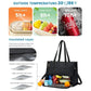 Convenient Commute New Lunch Bag Women's Insulated Lunch Box Women's Leak - proof Large Purse Diagonal Computer Storage - Krosscanada