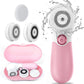 Facial Cleansing Brush Electric Facial Exfoliating Massage Brush with 3 Cleanser Heads and 2 Speeds Adjustable for Deep Cleaning, Removing Blackhead, Face Massaging - Krosscanada