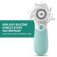 Facial Cleansing Brush Electric Facial Exfoliating Massage Brush with 3 Cleanser Heads and 2 Speeds Adjustable for Deep Cleaning, Removing Blackhead, Face Massaging - Krosscanada