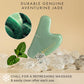Jade Gua Sha Facial Tool - Face Massager for Skin Tightening and Facial Massage Sculpting Tool for Jaw, Perfect as Skin Care Gifts for Women, Mom, & Teens - Krosscanada