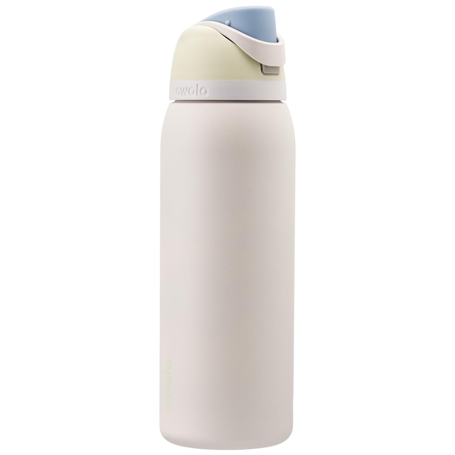 Owala FreeSip Insulated Stainless Steel Water Bottle with Straw for Sports and Travel, BPA - Free, 24 - oz, Shy Marshmallow - Krosscanada