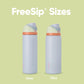 Owala FreeSip Insulated Stainless Steel Water Bottle with Straw for Sports and Travel, BPA - Free, 24 - oz, Shy Marshmallow - Krosscanada
