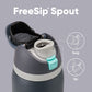 Owala FreeSip Insulated Stainless Steel Water Bottle with Straw for Sports and Travel, BPA - Free, 24 - oz, Shy Marshmallow - Krosscanada