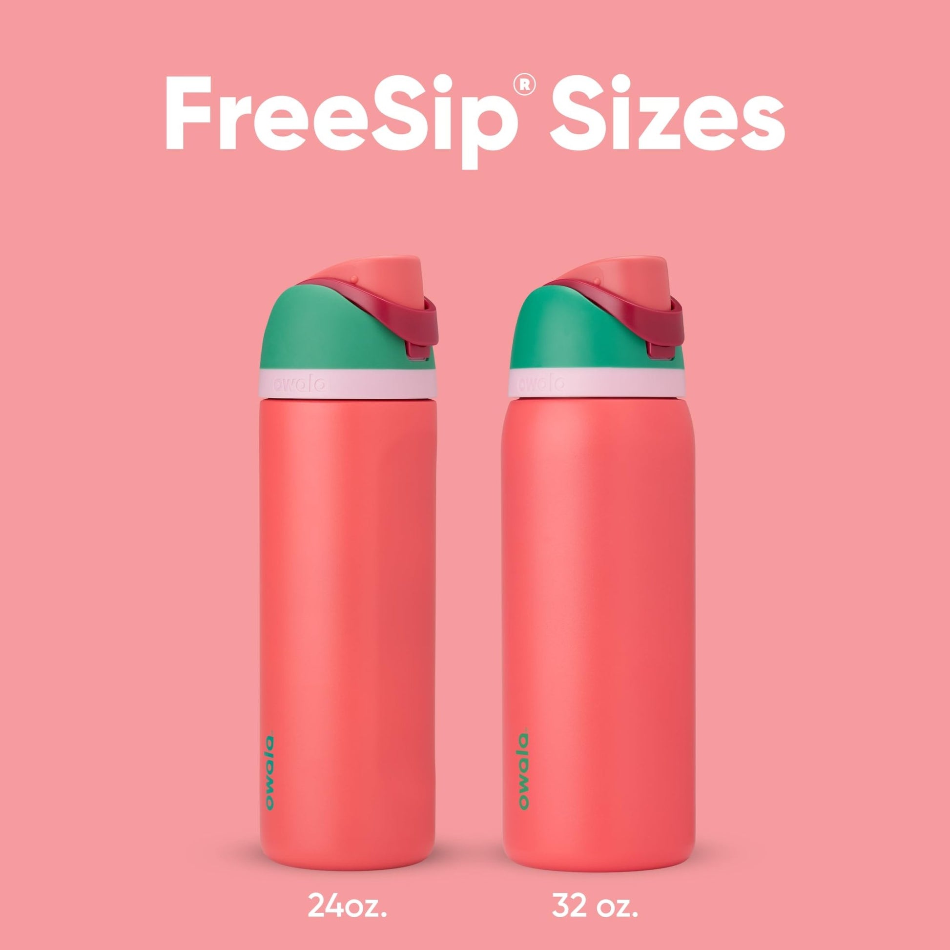 Owala FreeSip Insulated Stainless Steel Water Bottle with Straw for Sports and Travel, BPA - Free, 24 - oz, Shy Marshmallow - Krosscanada