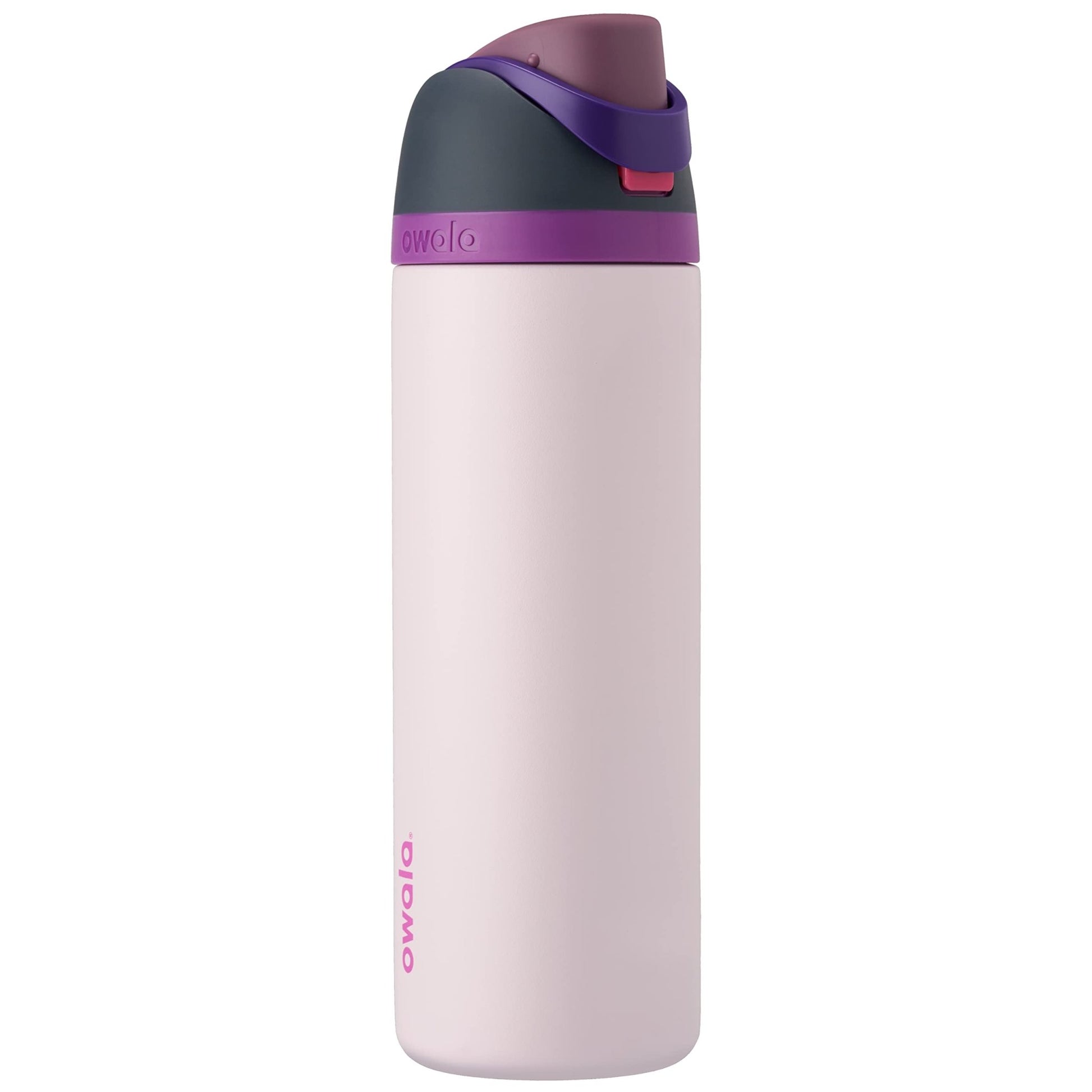 Owala FreeSip Insulated Stainless Steel Water Bottle with Straw for Sports and Travel, BPA - Free, 24 - oz, Shy Marshmallow - Krosscanada