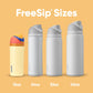Owala FreeSip Insulated Stainless Steel Water Bottle with Straw for Sports and Travel, BPA - Free, 24 - oz, Shy Marshmallow - Krosscanada