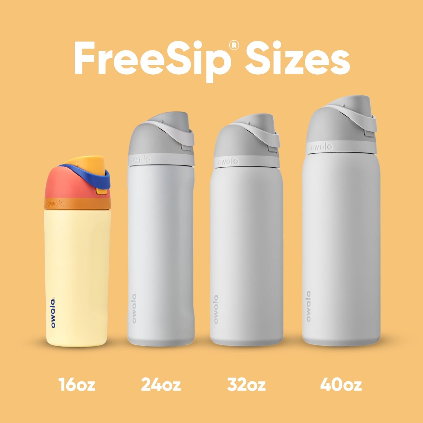 Owala FreeSip Insulated Stainless Steel Water Bottle with Straw for Sports and Travel, BPA - Free, 24 - oz, Shy Marshmallow - Krosscanada