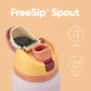 Owala FreeSip Insulated Stainless Steel Water Bottle with Straw for Sports and Travel, BPA - Free, 24 - oz, Shy Marshmallow - Krosscanada
