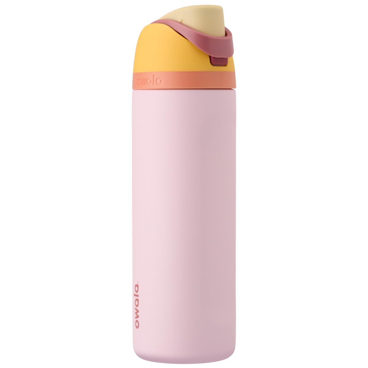 Owala FreeSip Insulated Stainless Steel Water Bottle with Straw for Sports and Travel, BPA - Free, 24 - oz, Shy Marshmallow - Krosscanada