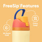 Owala FreeSip Insulated Stainless Steel Water Bottle with Straw for Sports and Travel, BPA - Free, 24 - oz, Shy Marshmallow - Krosscanada