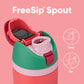 Owala FreeSip Insulated Stainless Steel Water Bottle with Straw for Sports and Travel, BPA - Free, 24 - oz, Shy Marshmallow - Krosscanada