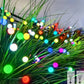 SIOTMERA 4Count Solar Lights Outdoor Waterproof IPX5, Solar Garden Lights, Wind Swaying Firefly Lights, Christmas Lights Outdoor, for Yard Lawn Pathway Decoration Lighting, 6LED WarmYellow - Krosscanada