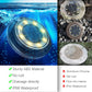 Solar Ground Lights - IP68 Waterproof 12 Pack Dual - Purpose Outdoor Garden, Solar Powered Disk Lights Outdoor Landscape Lights for Patio Yard Pathway Walkway Driveway Warm White - Krosscanada