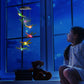 Toodour Solar Wind Chimes, Color Changing Solar Hummingbird Wind Chimes, LED Decorative Mobile, Waterproof Solar Lights Outdoor for Patio, Window, Garden Decor, for Mom/Grandma - Krosscanada