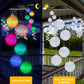 Toodour Solar Wind Chimes, Color Changing Solar Hummingbird Wind Chimes, LED Decorative Mobile, Waterproof Solar Lights Outdoor for Patio, Window, Garden Decor, for Mom/Grandma - Krosscanada