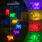 Toodour Solar Wind Chimes, Color Changing Solar Hummingbird Wind Chimes, LED Decorative Mobile, Waterproof Solar Lights Outdoor for Patio, Window, Garden Decor, for Mom/Grandma - Krosscanada