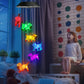 Toodour Solar Wind Chimes, Color Changing Solar Hummingbird Wind Chimes, LED Decorative Mobile, Waterproof Solar Lights Outdoor for Patio, Window, Garden Decor, for Mom/Grandma - Krosscanada