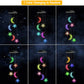 Toodour Solar Wind Chimes, Color Changing Solar Hummingbird Wind Chimes, LED Decorative Mobile, Waterproof Solar Lights Outdoor for Patio, Window, Garden Decor, for Mom/Grandma - Krosscanada