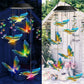 Toodour Solar Wind Chimes, Color Changing Solar Hummingbird Wind Chimes, LED Decorative Mobile, Waterproof Solar Lights Outdoor for Patio, Window, Garden Decor, for Mom/Grandma - Krosscanada