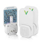 VEYOFLY Gnat Attracts for House, Fly Attract, Fruit Fly Attract, Fly Catcher, Plug in Catch for Fruit Flies, Moths, Gnats Attract (1 Devices + 3 Refills) - Krosscanada