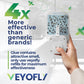VEYOFLY Gnat Attracts for House, Fly Attract, Fruit Fly Attract, Fly Catcher, Plug in Catch for Fruit Flies, Moths, Gnats Attract (1 Devices + 3 Refills) - Krosscanada