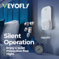 VEYOFLY Gnat Attracts for House, Fly Attract, Fruit Fly Attract, Fly Catcher, Plug in Catch for Fruit Flies, Moths, Gnats Attract (1 Devices + 3 Refills) - Krosscanada