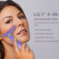 VRAIKO LILY Skin Rejuvenation Beauty Device, 3 - IN - 1 Neck Face Beauty Massager, At - home Facial Spa Tool and Microglow Handset (Pink) - Krosscanada