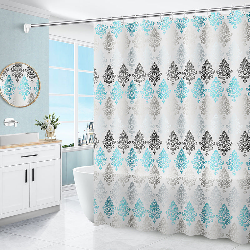 Shower Curtain Partition Curtain Door Curtain Square Shower Curtain - KKscollecation