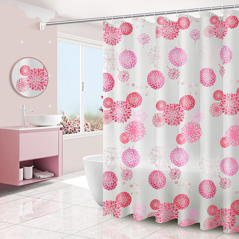 Shower Curtain Partition Curtain Door Curtain Square Shower Curtain - KKscollecation