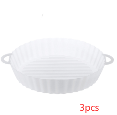 Air Fryer Tray Silicone Kitchen Supplies AirFryer Silicone Pot Grill Pan Accessories Disposable Paper Liner