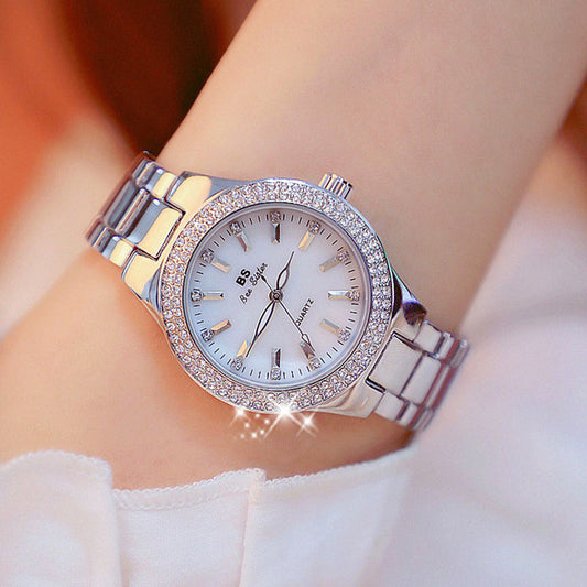 High-end linked watch bs full diamond female watch - KKscollecation