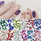 10Pcs 3D Nail Art Rhinestones Long Water Drop Shaped Glitter Nail Art Decorations Accessoires Nail Supplies - Krosscanada