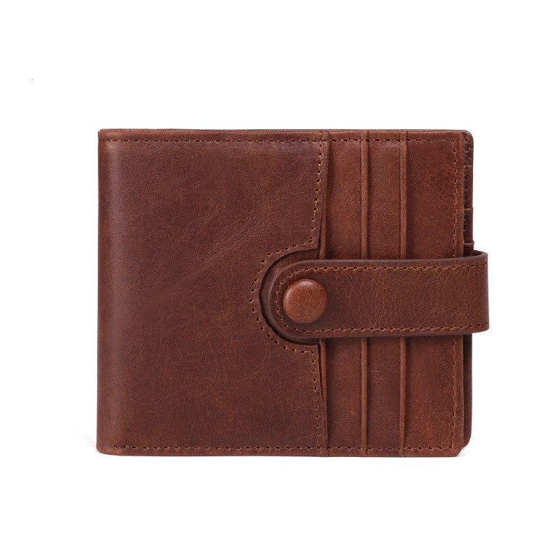 Antimagnetic leather men's wallet - KKscollecation