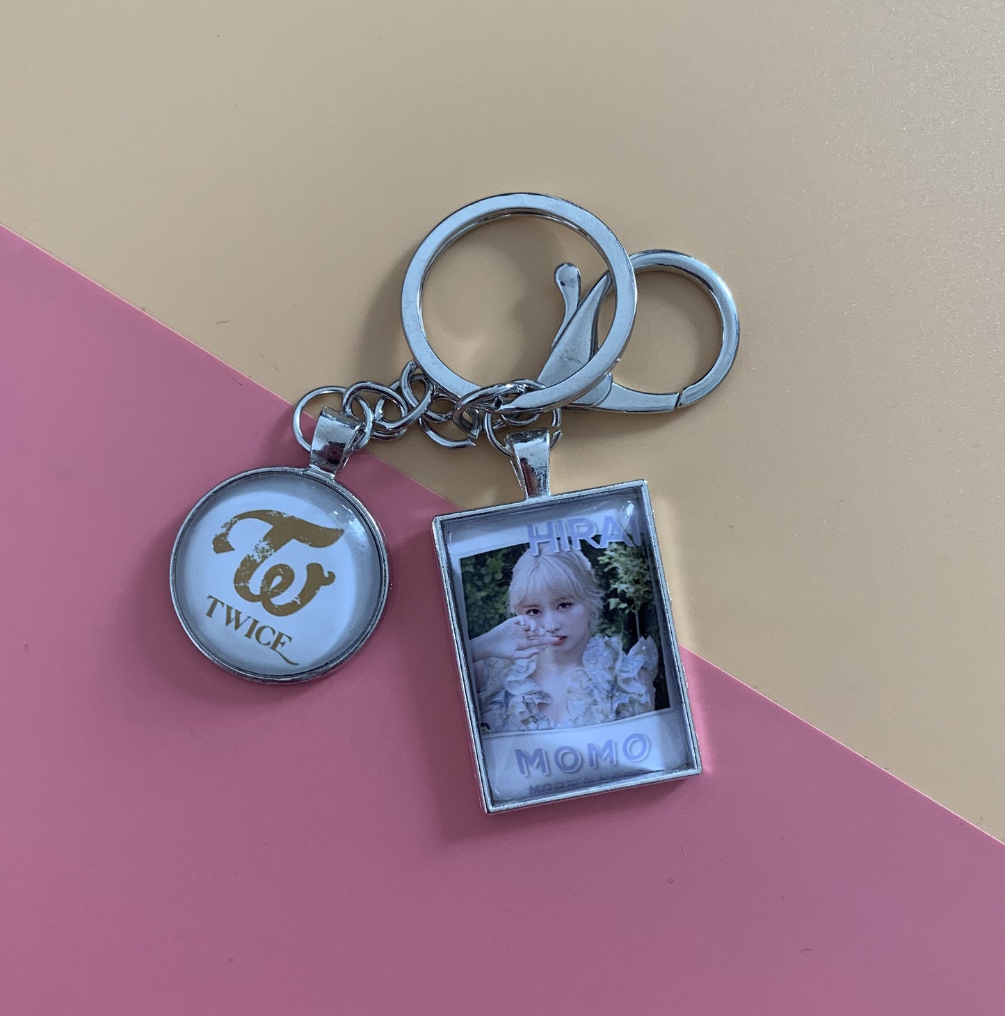 TWICE Same Metal Keychain Key Chain Pendant - KKscollecation