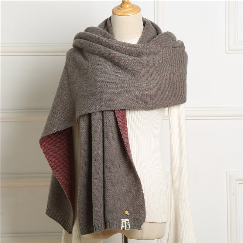 Shawl Accessories Cashmere Scarf Women Scarfs Winter - KKscollecation