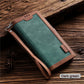 Retro Stitching Mobile Phone Leather Case - KKscollecation